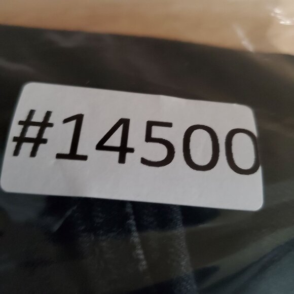 American Eagle Outfitters Jeans Mens 38x36 Black Stacked Skinny Distressed - Picture 14 of 14